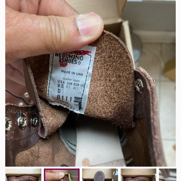 Red Wing Iron Ranger Leather Boots - Picture 1 of 5